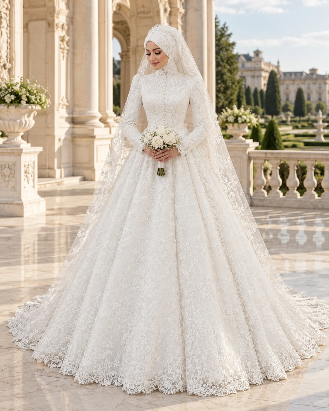 PNR Wedding couture bridal gown